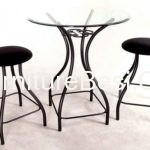 wrought iron furniture wrought iron tall bistro table