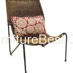 Nice iron chair rattan for hotel