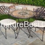 mosaic patio table set furniture