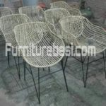The new combination of iron and rattan furniture