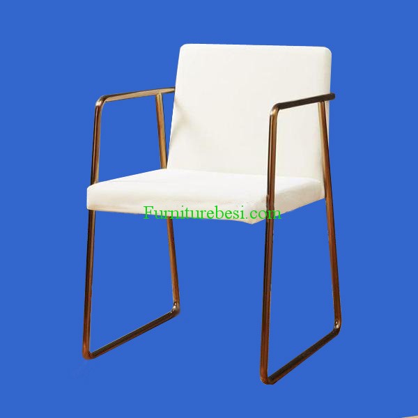 Cafe Chair frame Stainless Furniture Gold